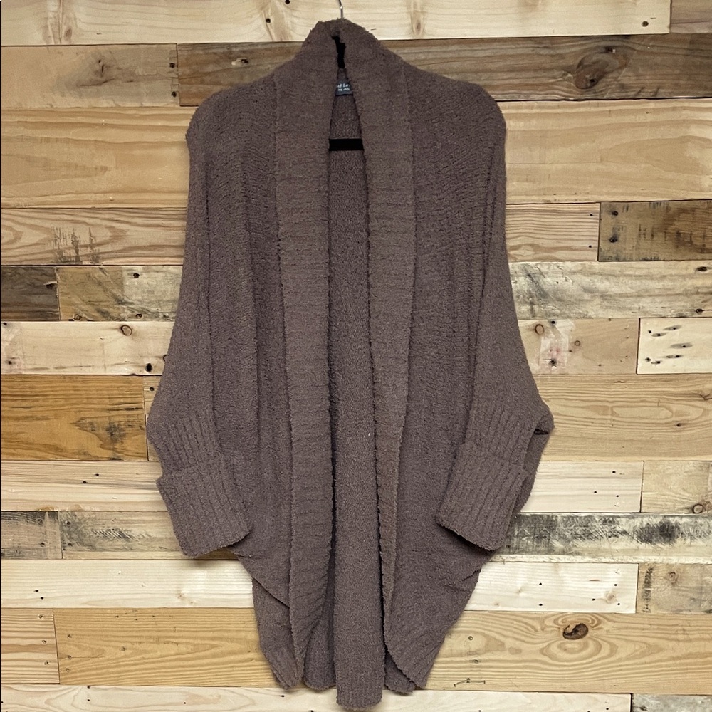 Sweet Lovely size S/M Brown Super Soft Cocoon Oversized Sweater with Pockets